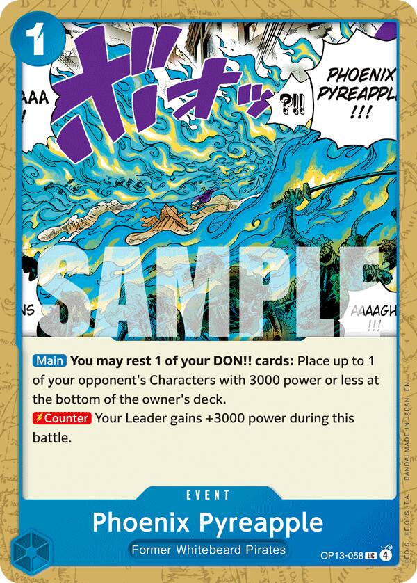 OP13-058 · Phoenix Pyreapple