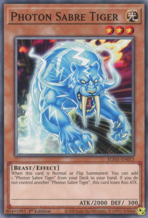EGO1-013 · Photon Sabre Tiger (ITA)