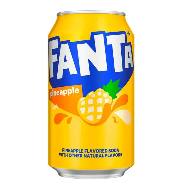 Fanta Pineapple - Bevanda gassata all'ananas da 355ml