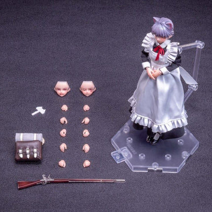Pocket Art Action Action Figure 1/12 PA010 Maid Gunner FKEY 15 cm