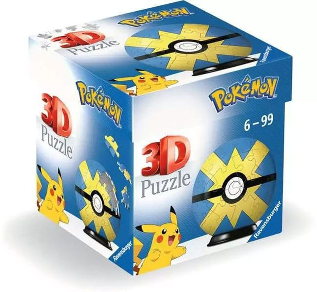 Pokémon - Quick Ball 3D Puzzle (55 pieces)