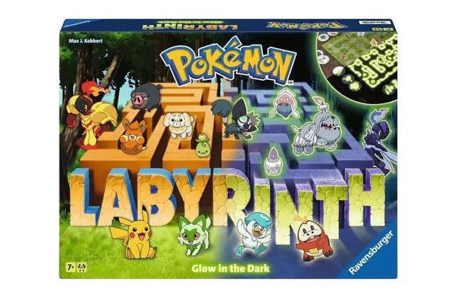 Pokémon - Board Game Labyrinth Glow in the Dark