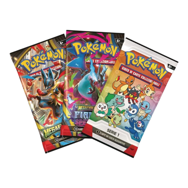 Pokémon Collezione Illustrazione Primi Compagni d'Avventura Serie 1