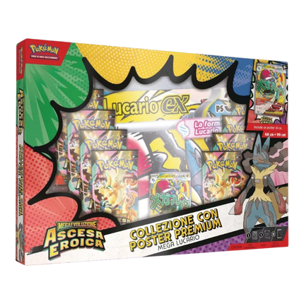 Pokémon Collezione Mega EX con Poster Premium