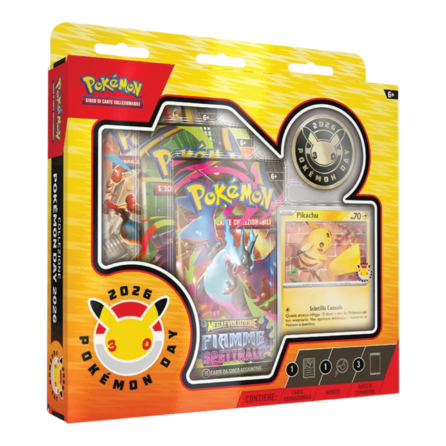 Pokémon Day 2026 Collezione Speciale Pikachu – Carte Promo e Buste GCC ITA