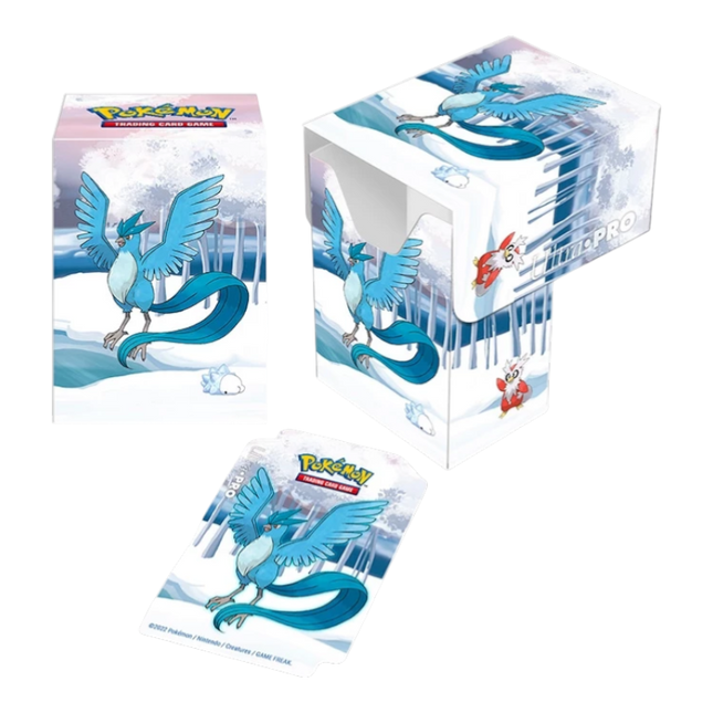 Pokémon – Deck Box 75 Cards - Gallery Series Frosted Forest Full View Articuno Ultra Pro