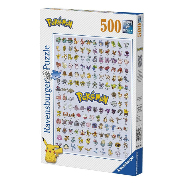 Pokémon - Jigsaw Puzzle Pikachu (500 pieces)