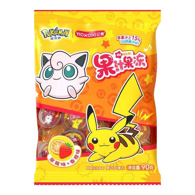 Pokémon Juice Jelly Strawberry & Orange