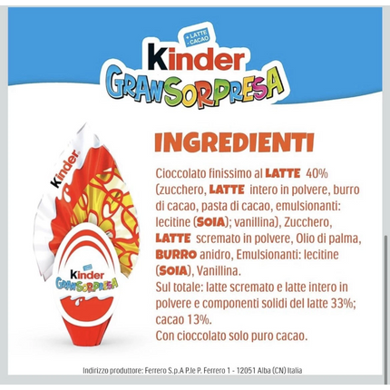 Pokémon – Kinder GranSorpresa Gigante 2026 (320g) con Doppia Sorpresa Pokémon