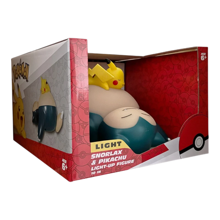 Pokémon Lampada LED Snorlax & Pikachu 25 cm
