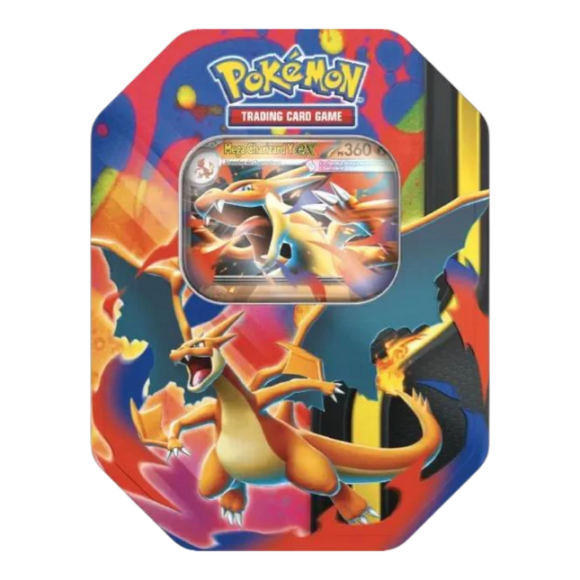 Pokémon Mega Charizard Tin Assortite Italiane – GCC Pokémon