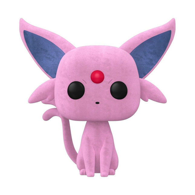 Pokemon - Espeon Special Flocked Funko Pop! Games Vinyl Figure 9 cm