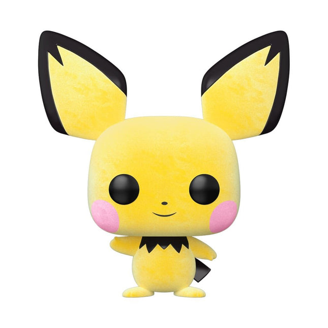 Pokemon - Pichu (FK64635) Funko Pop! Games Vinyl Figure Flocked *Exclusive Version* 9 cm
