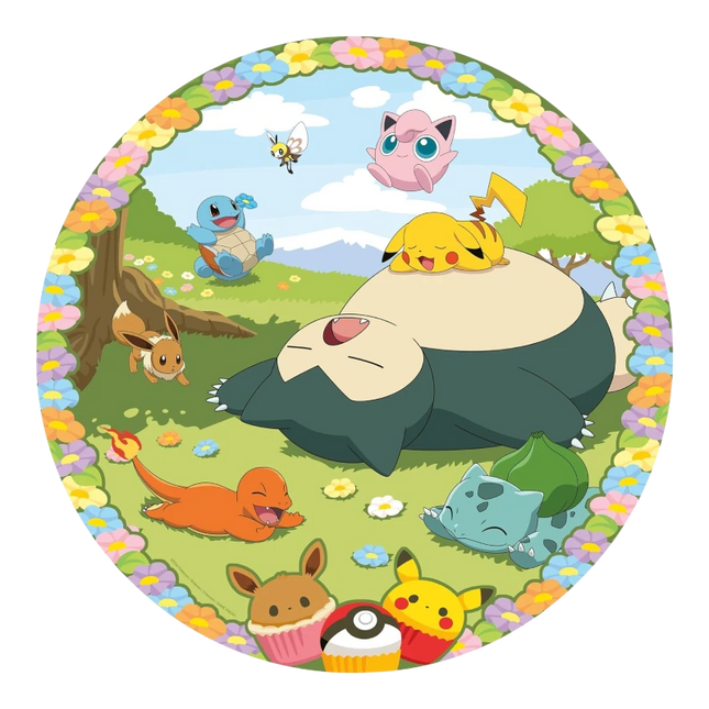 Pokémon Round Puzzle 500 Pezzi – Ravensburger
