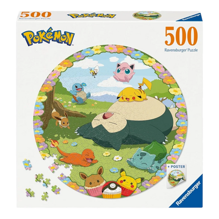 Pokémon Round Puzzle 500 Pezzi – Ravensburger