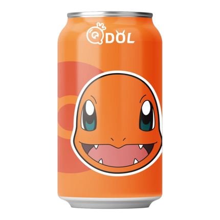 Pokémon - Lychee Flavor Sparkling Water - Charmander - Acqua Frizzante al Litchi 330ml