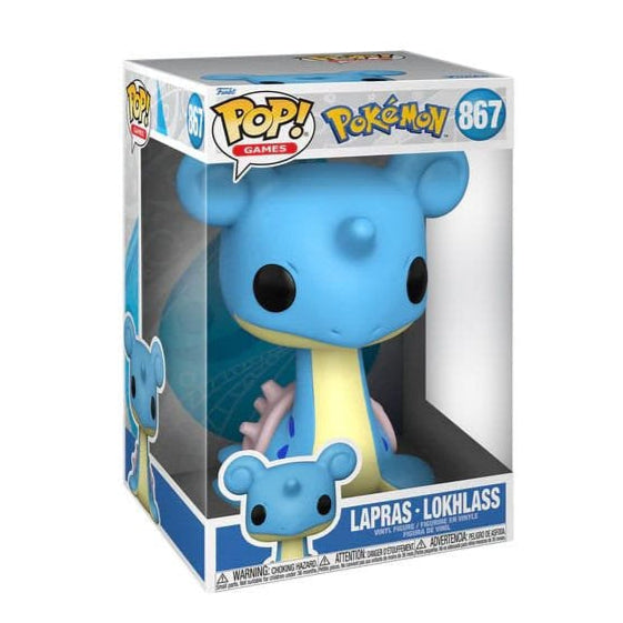 Pokémon - Lapras (Super Sized) (864) - Lokhlass Jumbo Funko Pop! Games Vinyl Figure EMEA 25 cm