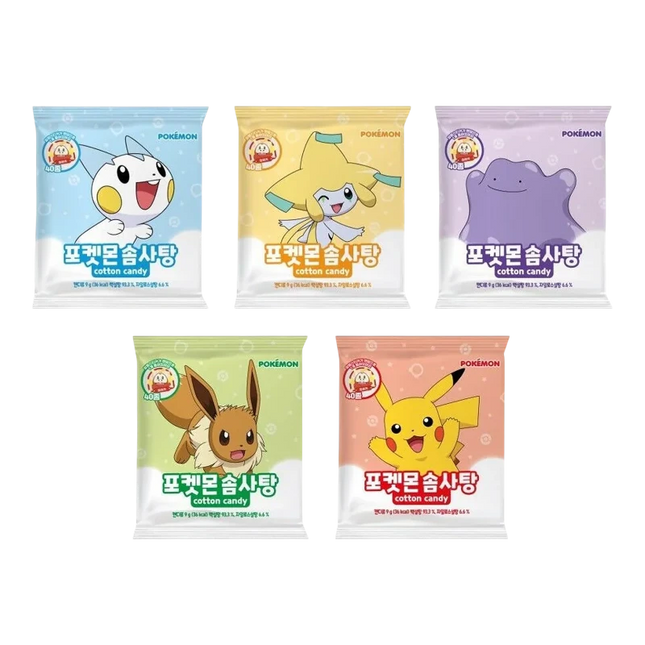 Pokémon Zucchero Filato Colorato