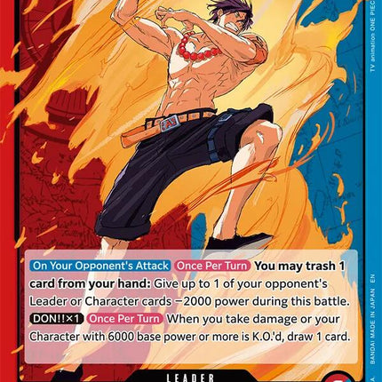 OP13-002 · Portgas.D.Ace L (ENG)