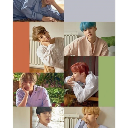 Poster BTS Collage Members 91,5 x 61 cm (LP2147)