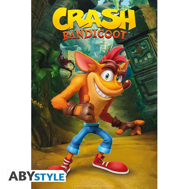 Poster Crash Bandicoot Videogioco 91,5 x 61 cm (ABYDCO747)