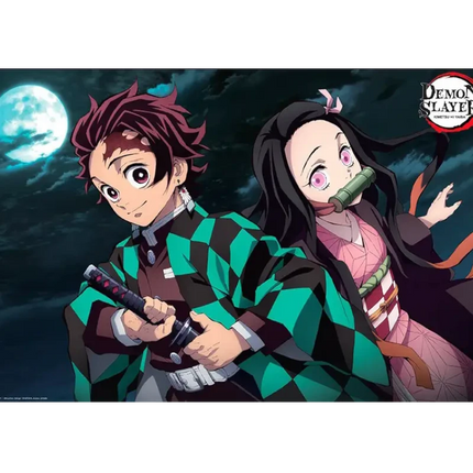 Poster Demon Slayer Tanjiro e Nezuko 91,5 x 61 cm (ABYDCO801)