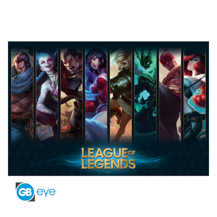 Poster League of Legends Champions 91,5 x 61 cm (ABYDCO697)