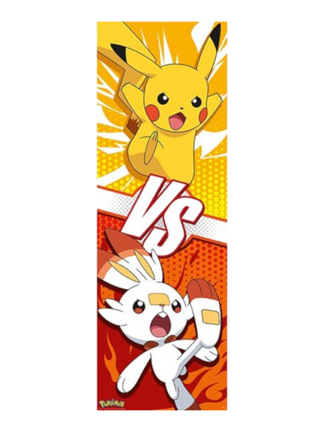 Poster Pokémon Pikachu vs Scorbunny 62 x 21 cm (GBYDCO293)