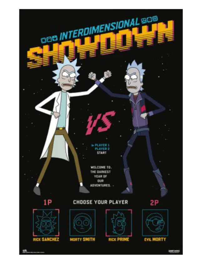 Poster Rick and Morty 91,5 x 61 cm (GPE5801)