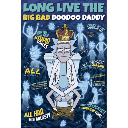 POSTER RICK & MORTY DOODOO DADDY (GPE5448)