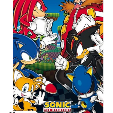 Poster Sonic the Hedgehog Personaggi 91,5 x 61 cm (GBYDCO051)