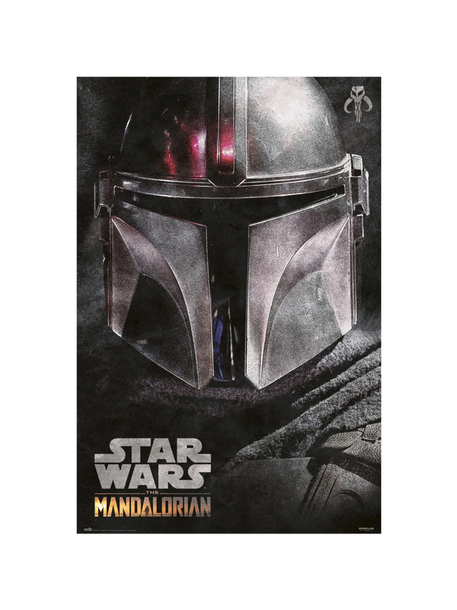 Poster Star Wars The Mandalorian Casco 91,5 x 61 cm (GPE5365)