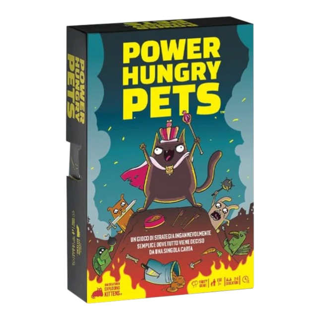 Power Hungry Pets – Gioco di Carte Asmodee