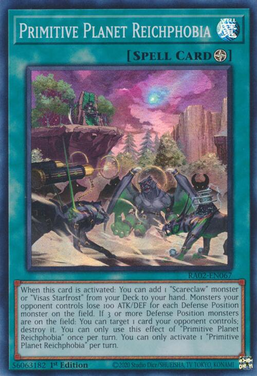 RA02-067 · Pianeta Primitivo Reichphobia / Primitive Planet Reichphobia SR (ITA)