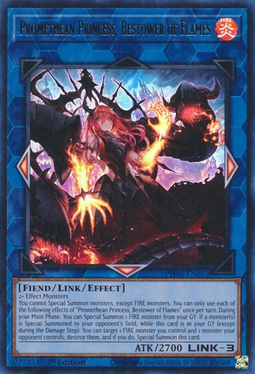 PHNI-052 · Promethean Princess, Bestower of Flames UR (ITA)