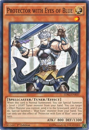 LDK2-K07 · Protettore con gli Occhi di Blu / Protector with Eyes of Blue (ITA)