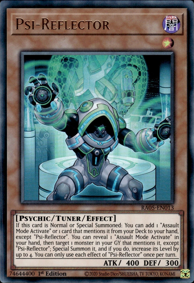 RA05-013ur · Psi-Riflettore / Psi-Reflector UR (ITA)