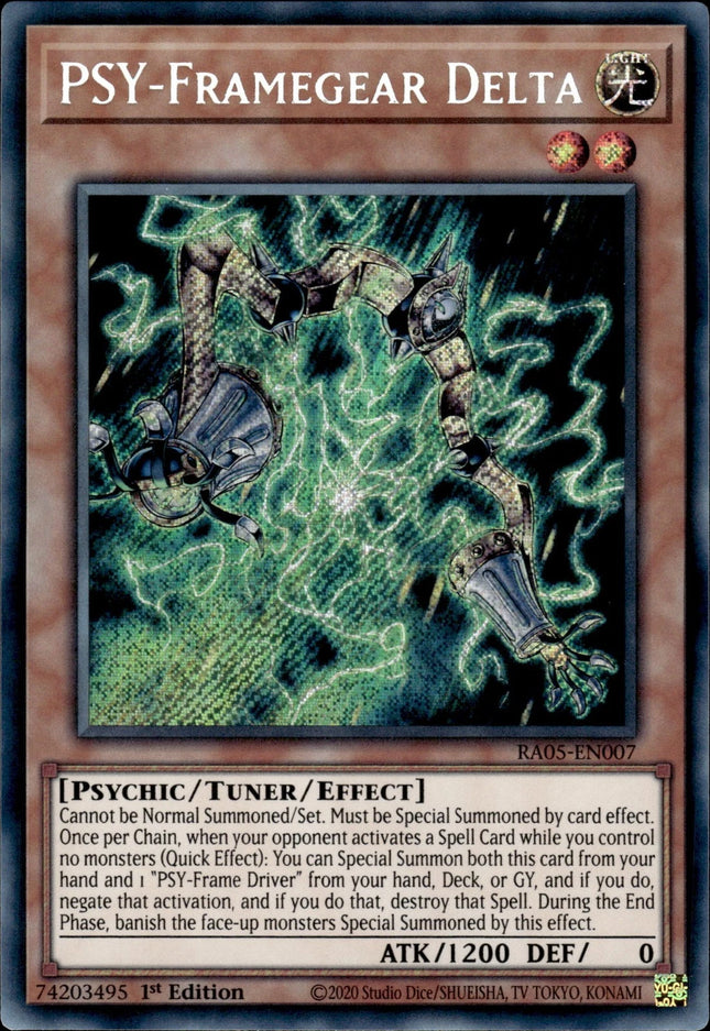 RA05-007sec · PSI-Strutturattrezzatura Delta / PSY-Framegear Delta SCR (ITA)