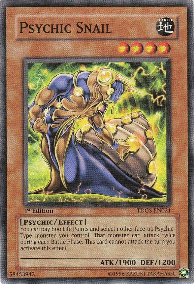 TDGS-021 · Lumaca Psichica / Psychic Snail (ITA)