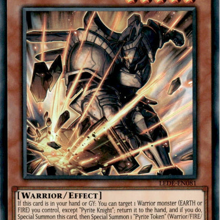 LEDE-081sr · Pyrite Knight SR (ITA)