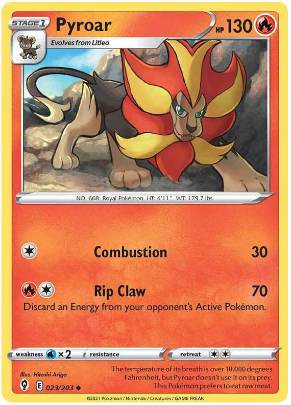 EVS-023 · Pyroar (ITA)