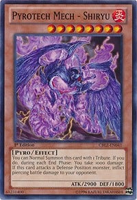 CBLZ-041 · Shiryu - Mech Pirotecnico / Pyrotech Mech - Shiryu (ITA)
