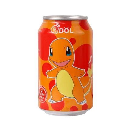 Qdol Charmander Lychee Flavor - Bevanda frizzante Pokémon