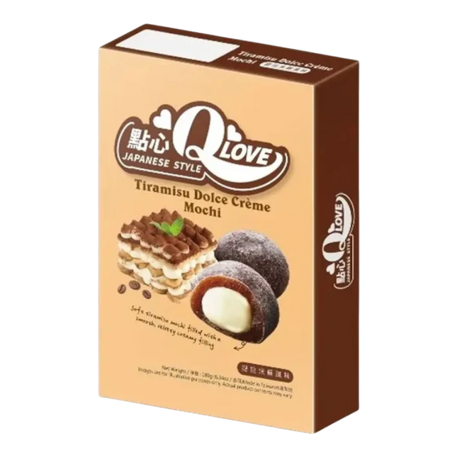 QLove Tiramisu Dolce Crème Mochi – Mochi al Gusto Tiramisù