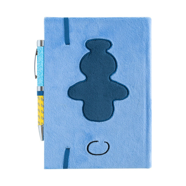 QUADERNO PREMIUM A5 CON PENNA PROIETTORE E COPERTINA PELUCHE DISNEY STITCH TROPICALE