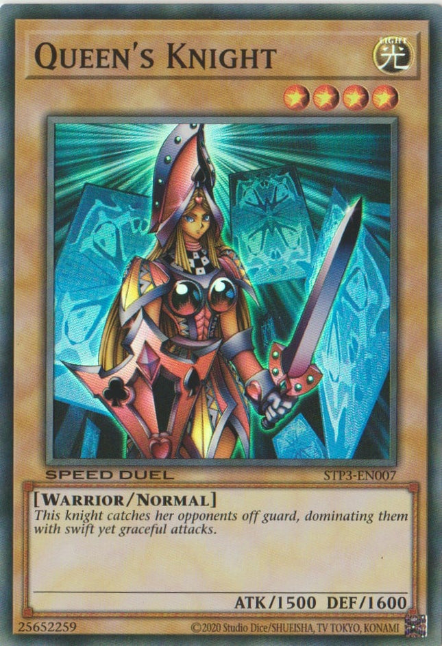 STP3-007 · Cavaliere della Regina / Queen's Knight SR (ITA)