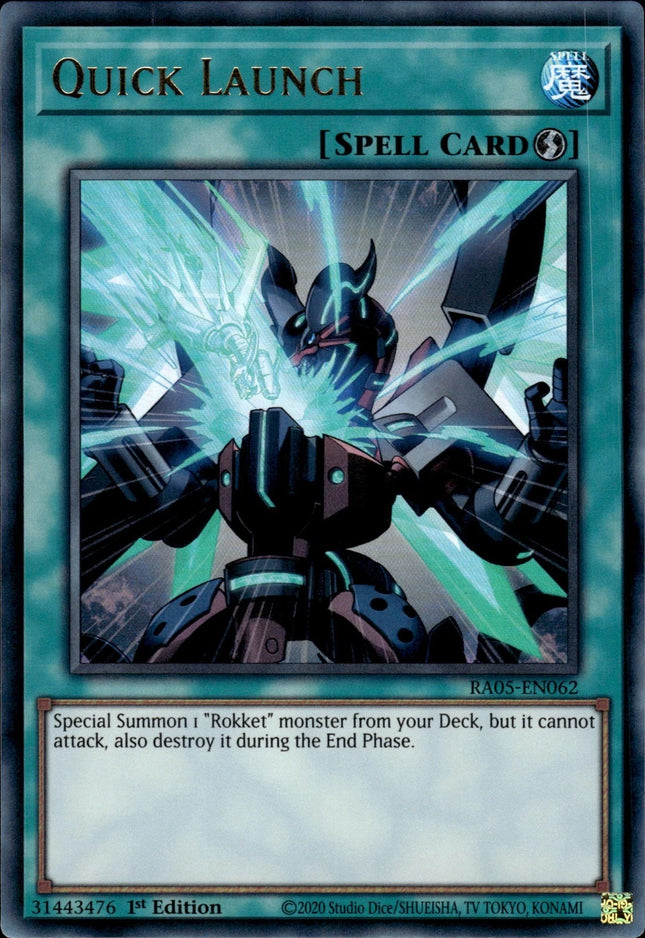RA05-062ur · Lancio Rapido / Quick Launch UR (ITA)