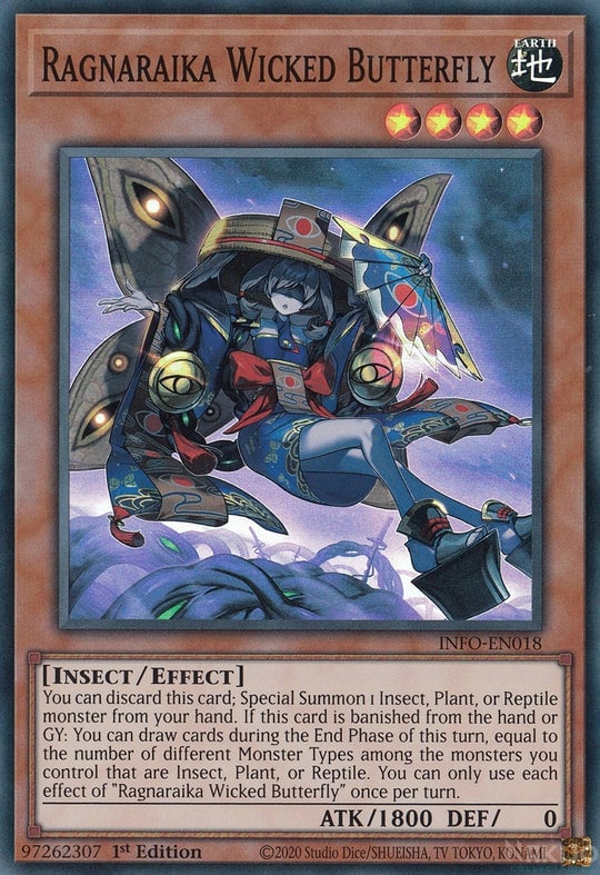 INFO-018sr · Ragnaraika Wicked Butterfly SR (ITA)