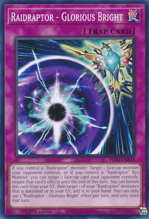 PHNI-074 · Raidraptor - Glorious Bright (ITA)