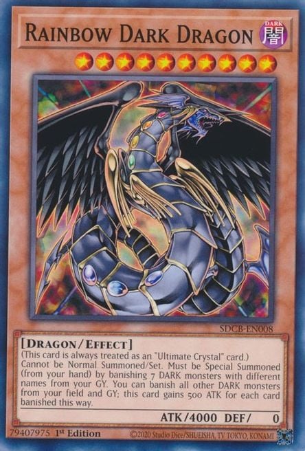 SDCB-008 · Drago Arcobaleno Oscuro / Rainbow Dark Dragon (ITA)